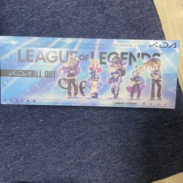 리그 오브 레전드 KDA ALL OUT 피규어 세트
