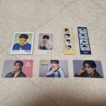 나니와단시 나가오 켄토 7장 카드 세트