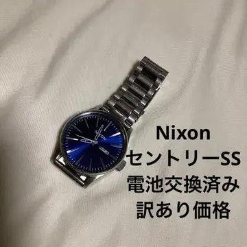 Nixon 손목시계 Centry SS 배터리 교체 완료 실버 하자품