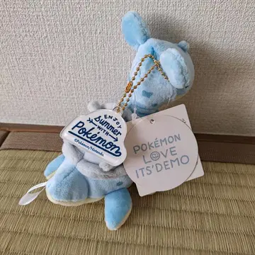 it's demo 라프라스 포켓몬 이츠 데모 키링 봉제 인형