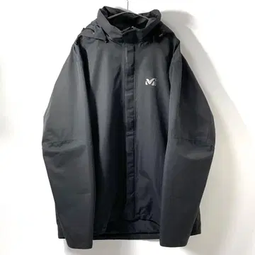 MILLET 고어텍스 마운틴 후드티 다크 그레이 XL