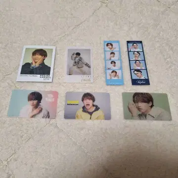 나니와 단시 후지와라 죠이치로 7장 카드 세트