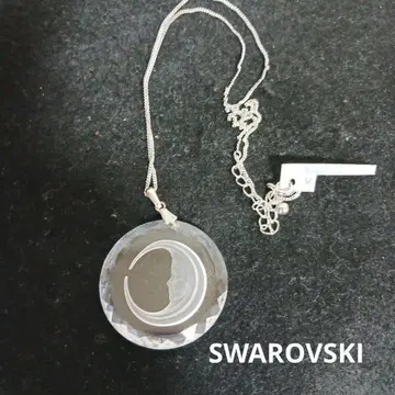 SWAROVSKI 초승달 목걸이