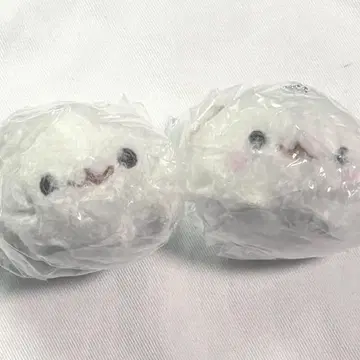 포메라니안 찹쌀 봉제 인형 공 체인 포함