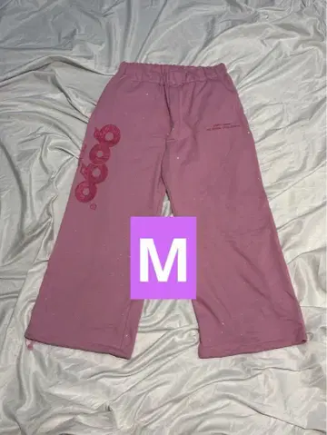 M 9090 걸 OG 로고 글리터 팬츠
