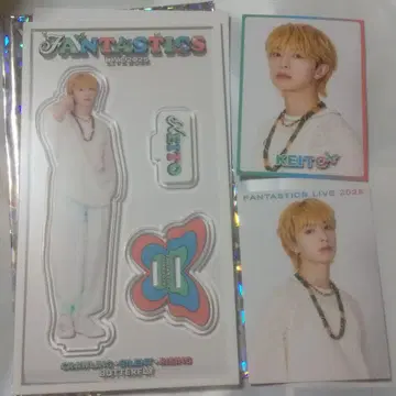 FANTASTICS 기무라 케이토 아크릴 스탠드 포토 카드