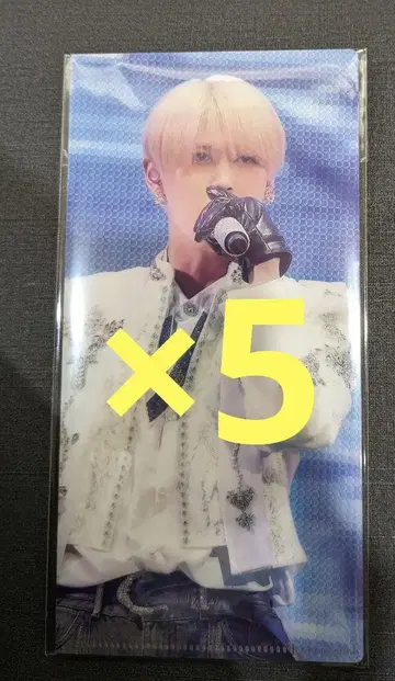 JO1 THE MOVIE 미완성 티켓 홀더 시로이와 루키 5장