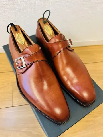 컨디션 최상] 크로켓 & 존스 Monkton 6.5E 몽크 가죽 신발