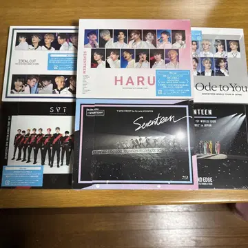 SEVENTEEN Japan 콘서트 Blu-ray 6 타이틀 세트