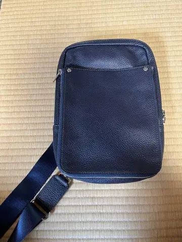 남성용 천연 가죽 백
