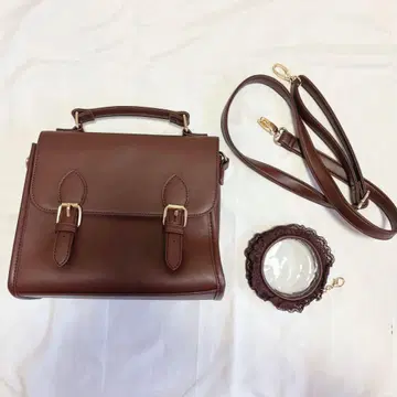 WEGO 사첼 이타백 숄더 브라운