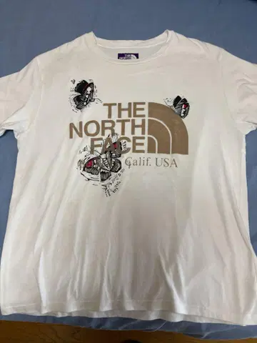 THE NORTH FACE 퍼플 라벨 그래픽 T