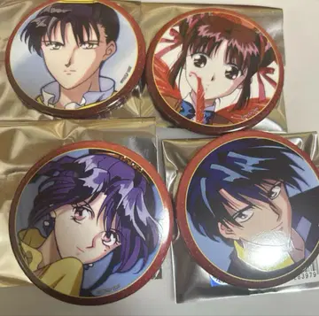 후시기 유희 TSUTAYA 한정판 캔뱃지 미슈, 키슈, 세이슈, 야나기슈