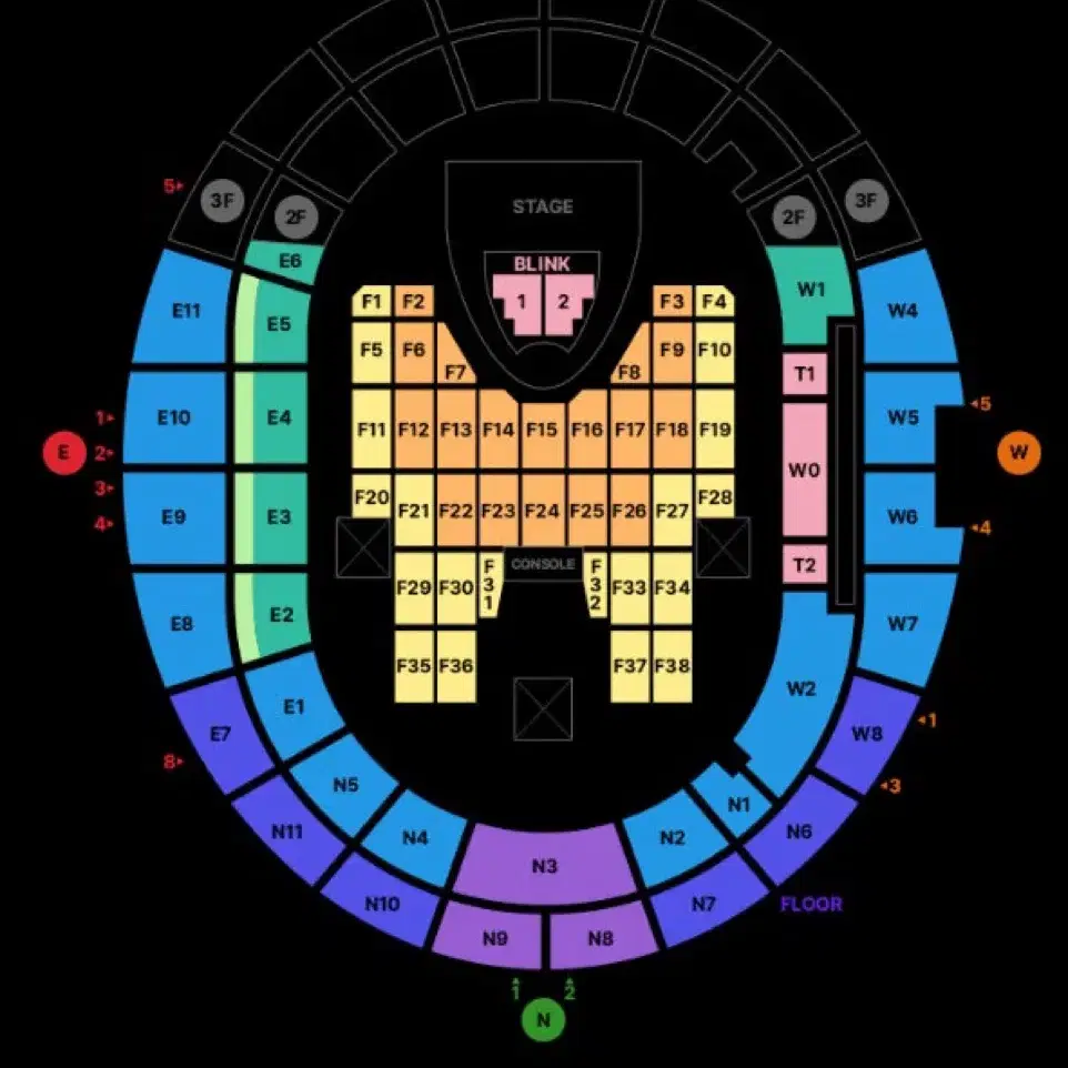 BLACKPINK チケット Blackpink 7/5 Blackpink concert ticket wts on Bunjang Global