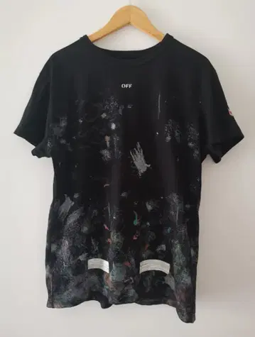 오프 화이트 17A/W 갤럭시 Galaxy Brushed Tee