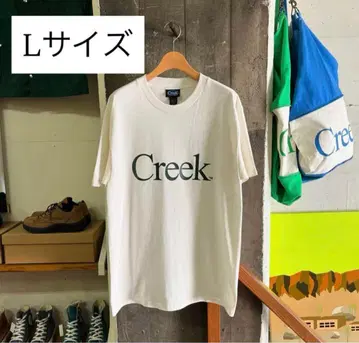 Creek 로고 프린트 티셔츠 L 사이즈 미사용 새상품