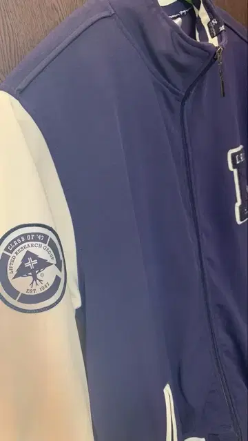 LRG 엘르지 트랙 자켓 네이비 로고 3XL 빅 사이즈