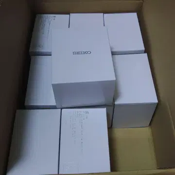 세이코 시계 박스 9개 미사용 새상품