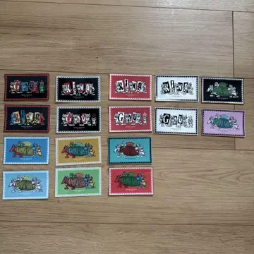 새상품급 King Gnu 스티커 전종