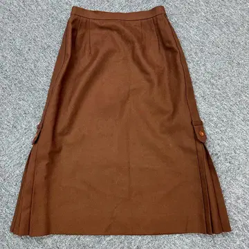 CORDIER (코르디에) 모 100% 롱 스커트