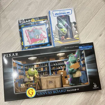 Pixar 해피 복권 캔버스 보드 몬스터 주식회사 외 2개