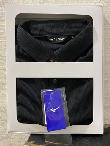 Mizuno 블랙 셔츠 XL E2MAA01709