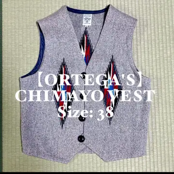 ORTEGA'S 오르테가 치마요 베스트 38 사이즈 네이티브 무늬