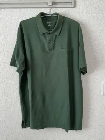 L.L.Bean 다크 그린 XXL 피케 셔츠