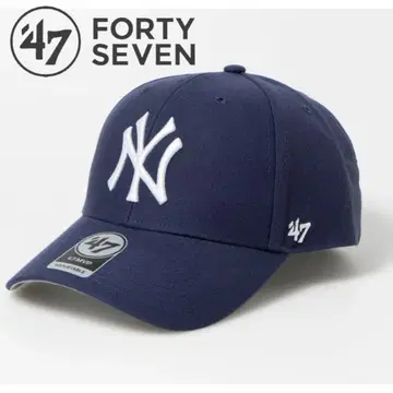 47BRAND 캡 모자 양키스 라이트 네이비 MVP MLB 야구