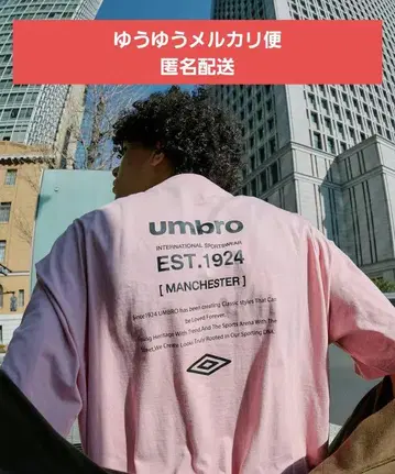 Umbro 티셔츠 PUBLUX LIMITED ITEMS 핑크