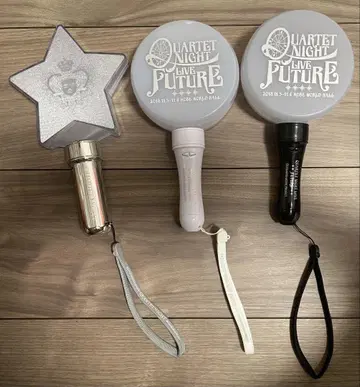 우타프리 카루나이 카루라이 2nd 응원봉 라이브 굿즈 블랙 화이트 킹덤