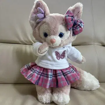 리나벨 스텔라 코스튬 후드티 세트 화이트 핑크 나비