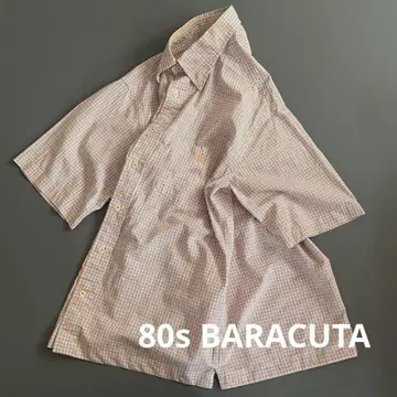 BARACUTA 바라쿠타 80s 체크 셔츠 city boy