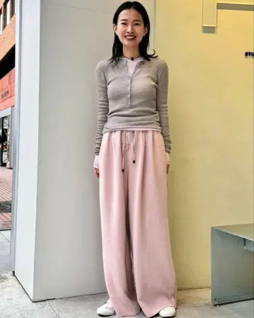 스터닝 루어r 조젯 트랙 팬츠 0 사이즈