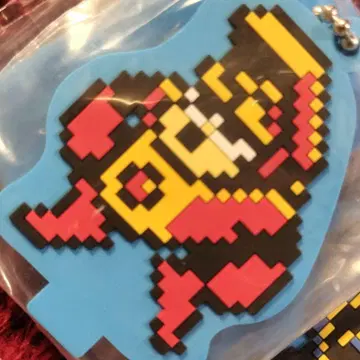 ROCKMAN MEGAMAN 보스 캐릭터 러버 스트랩 히트&에어