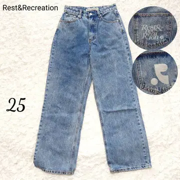 Rest & Recreation 레스트 & 레크리에이션 데님 팬츠 한국