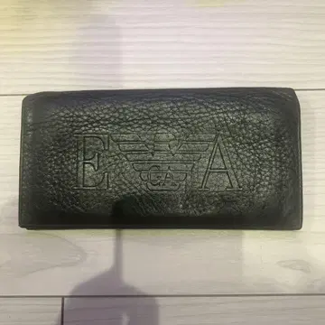 Emporio Armani 블랙 장지갑