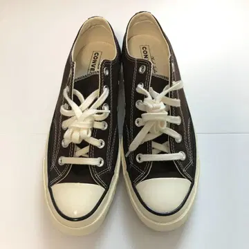 컨버스 척 테일러 CT70 로우 컷 다크 브라운 UK7
