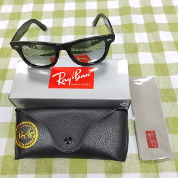 Ray Ban 레이밴 기무라 타쿠야 WAYFARER 블랙 라이트 그레이