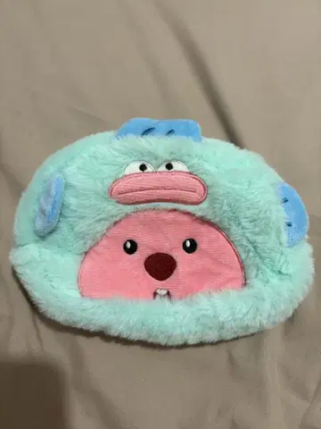 캐릭터 파우치 푹신푹신 퍼