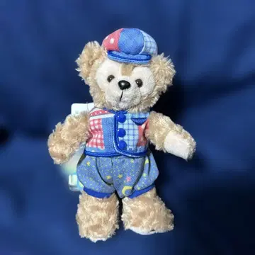 더피 봉제 인형 배지 디즈니 씨