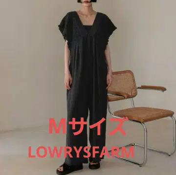 미사용 새상품 LOWRYSFARM 요류 셔링 살로펫 M