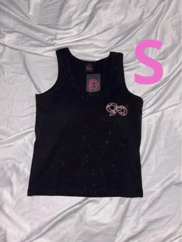 9090 girl OG 로고 글리터 티 사이즈 S