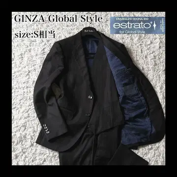새상품급 GINZA GLOBAL STYLE estrato 수트 3피스