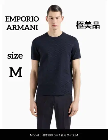 컨디션 최상 EMPORIO ARMANI 엠포리오 아르마니 반팔 티셔츠 M