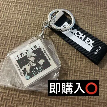 BLEACH EX 오리지널 레코드 자켓 키체인 쿠로사키 이치고