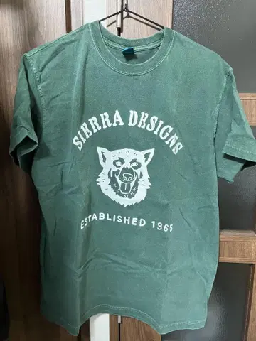 Sierra Designs 그린 티셔츠 L 사이즈