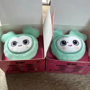 미나 twice 팝업 랜덤 봉제 인형 반지