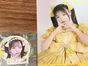 CUTIE STREET 후루사와 리사 캔뱃지&엽서 세트