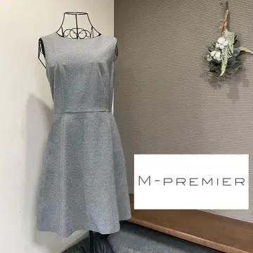 M-PREMIER 엠프리미어 슬리브리스 원피스 그레이